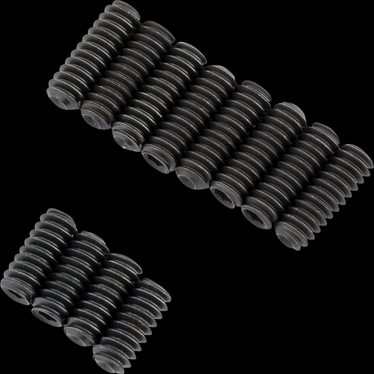 BRIDGE HEIGHT ADJ SCREW - AM STD LONG/SHORT (12) BLACK