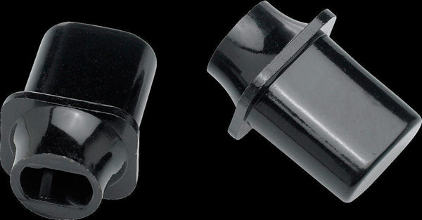 Fender Pure Vintage Telecaster Top-Hat Switch Tips - Black (Set of 2)