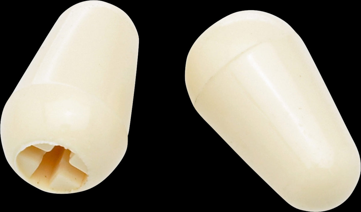 Fender Stratocaster Switch Tips - Aged White (Set of 2)