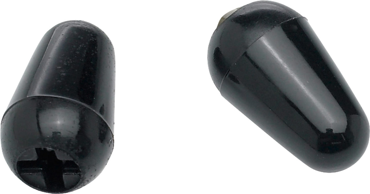 Fender Stratocaster Switch Tips - Black (Set of 2)