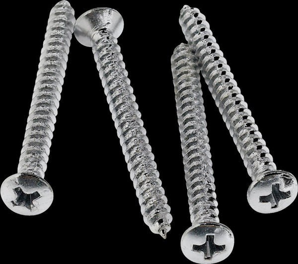 Fender Neck Mounting Screws (Set of 4) - Chrome