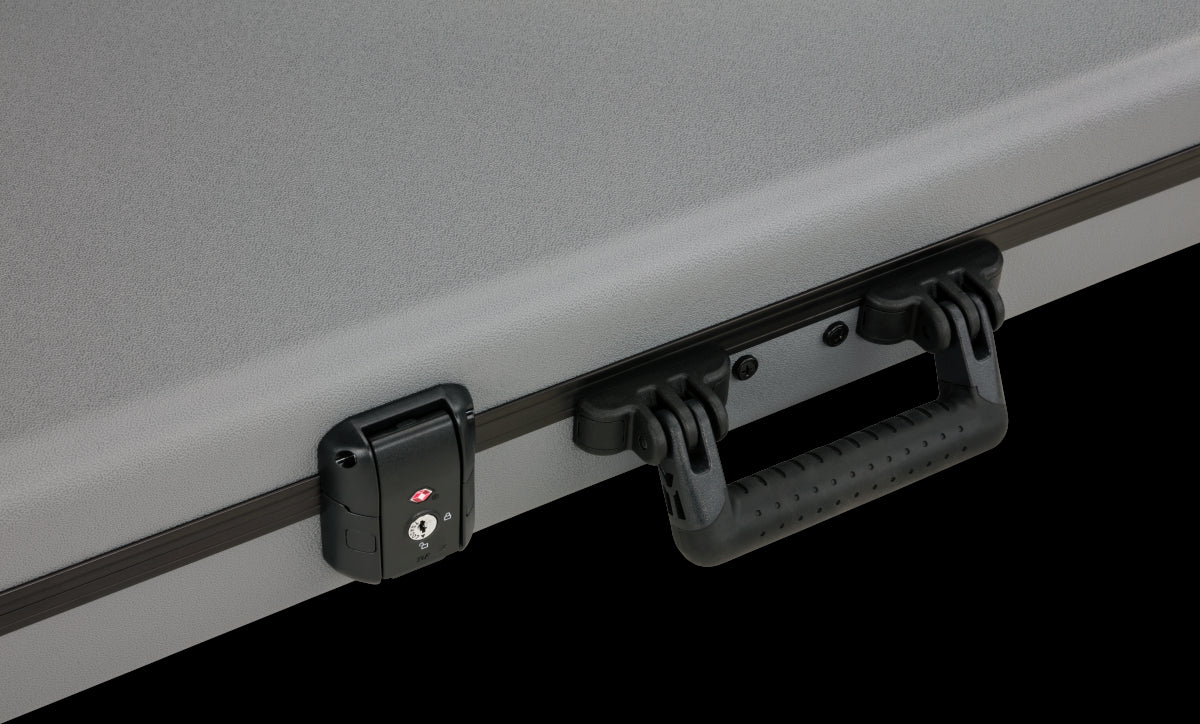 Fender Deluxe Molded Stratocaster/Telecaster Case Silver/Blue