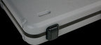 Fender Deluxe Molded Stratocaster/Telecaster Case Silver/Blue