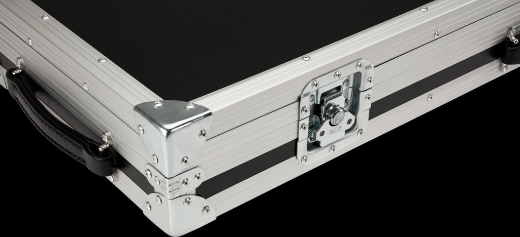 Fender CEO Flight Case Wheels Black Silver