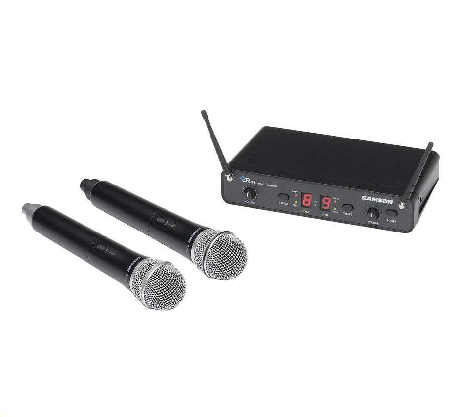 Samson Wireless CON88HANDHELD Dual UHF Wireless System