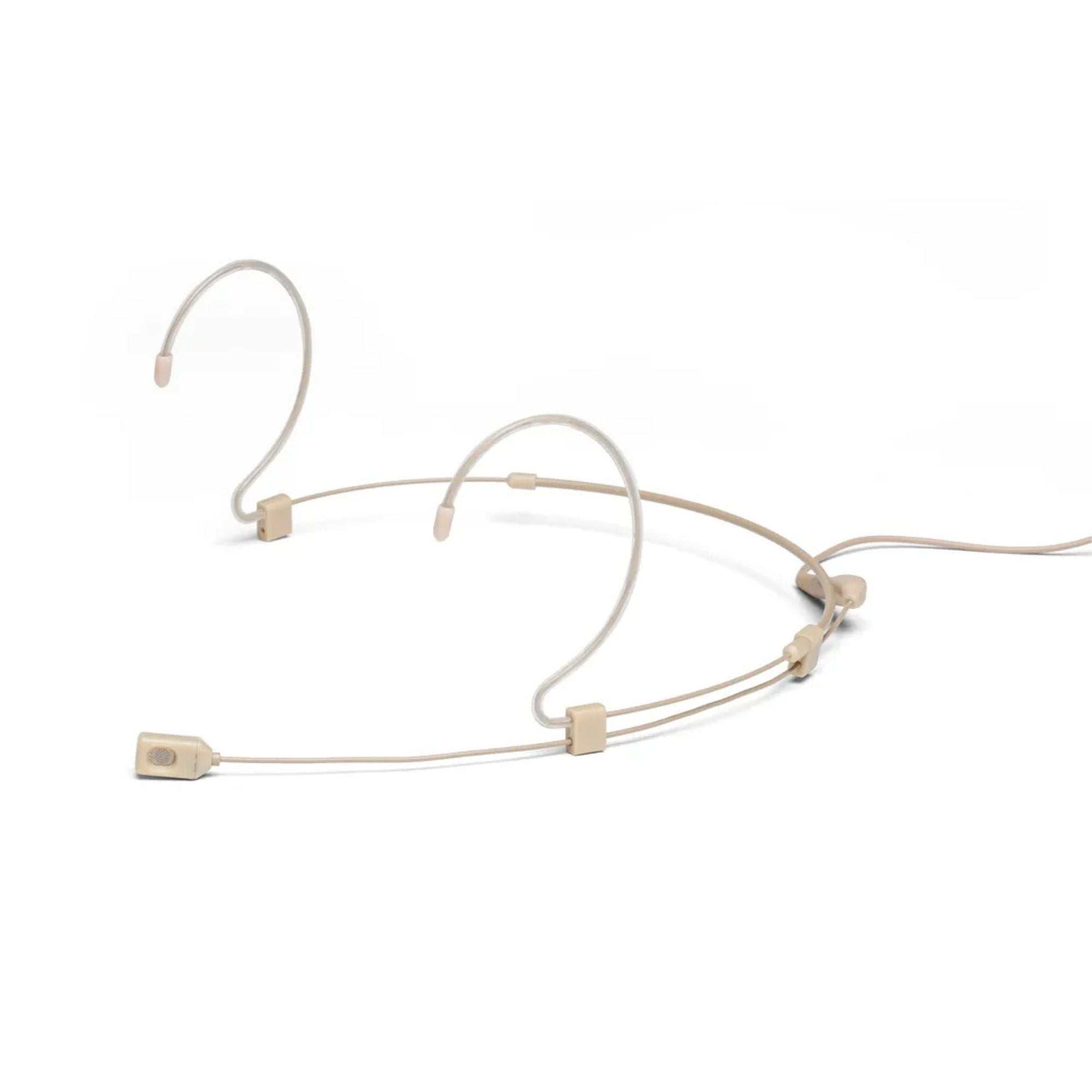 Wireless Samson DE60x headset microphone with adjustable headband and built-in microphone, designed for clear audio communication.