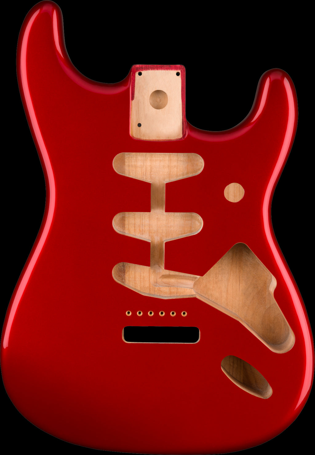 Body - Stratocaster SSS Alder Vintage Bridge Mount, Candy Apple Red