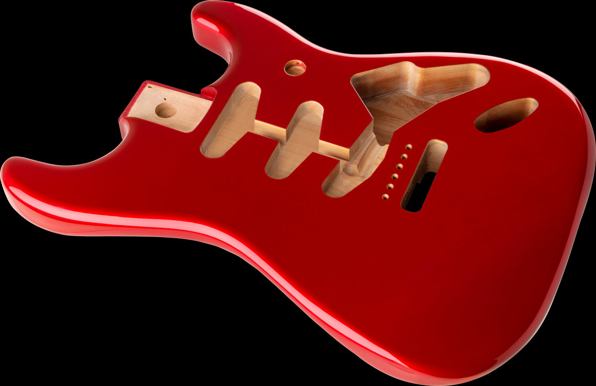 Body - Stratocaster SSS Alder Vintage Bridge Mount, Candy Apple Red