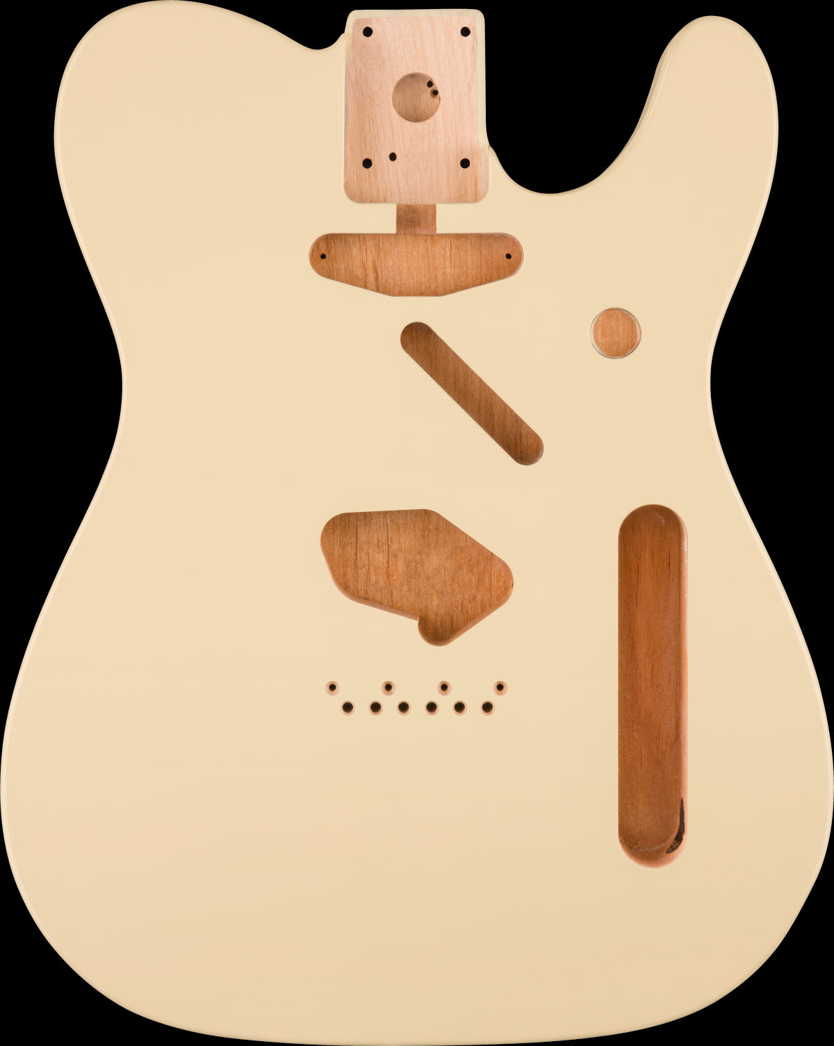 Body - Telecaster SS Alder Vintage Bridge Mount, Olympic White