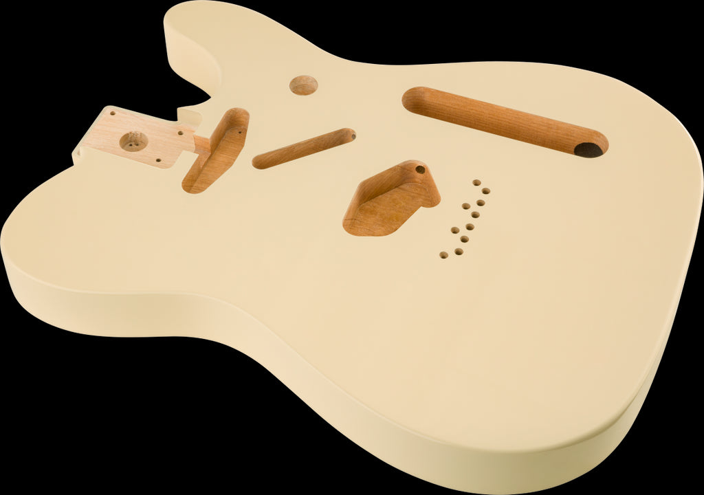 Body - Telecaster SS Alder Vintage Bridge Mount, Olympic White
