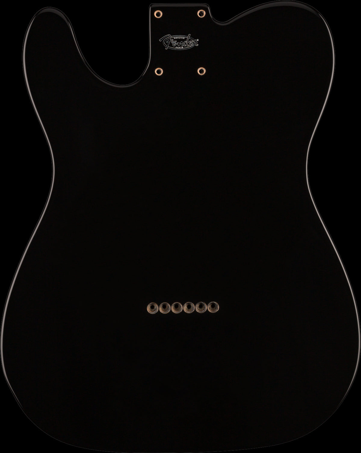 Body - Telecaster SS Alder Vintage Bridge Mount, Black