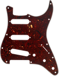 Fender Pickguard - Stratocaster SSS 11-Hole - Tortoise Shell 4-Ply
