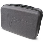 Neural DSP Quad Cortex gig case for guitar amplifiers and effects processors, black protective carrying bag with handle and zippers.