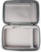 Neural DSP Quad Cortex gig case for guitar and equipment protection, sturdy black case with secure handle and zippers.