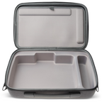 Neural DSP Quad Cortex gig case for guitar equipment, sturdy black protective bag with handles, designed for easy transport and storage.
