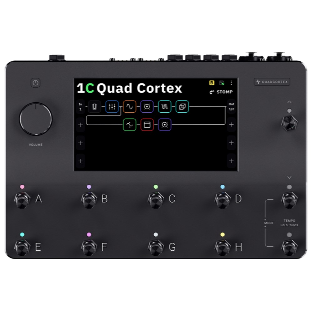 Neural DSP Quad Cortex Floor Modeler with Case