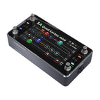 Neural DSP Quad Cortex Mini multi-effect pedal with multiple control knobs and input/output jacks for guitar processing.