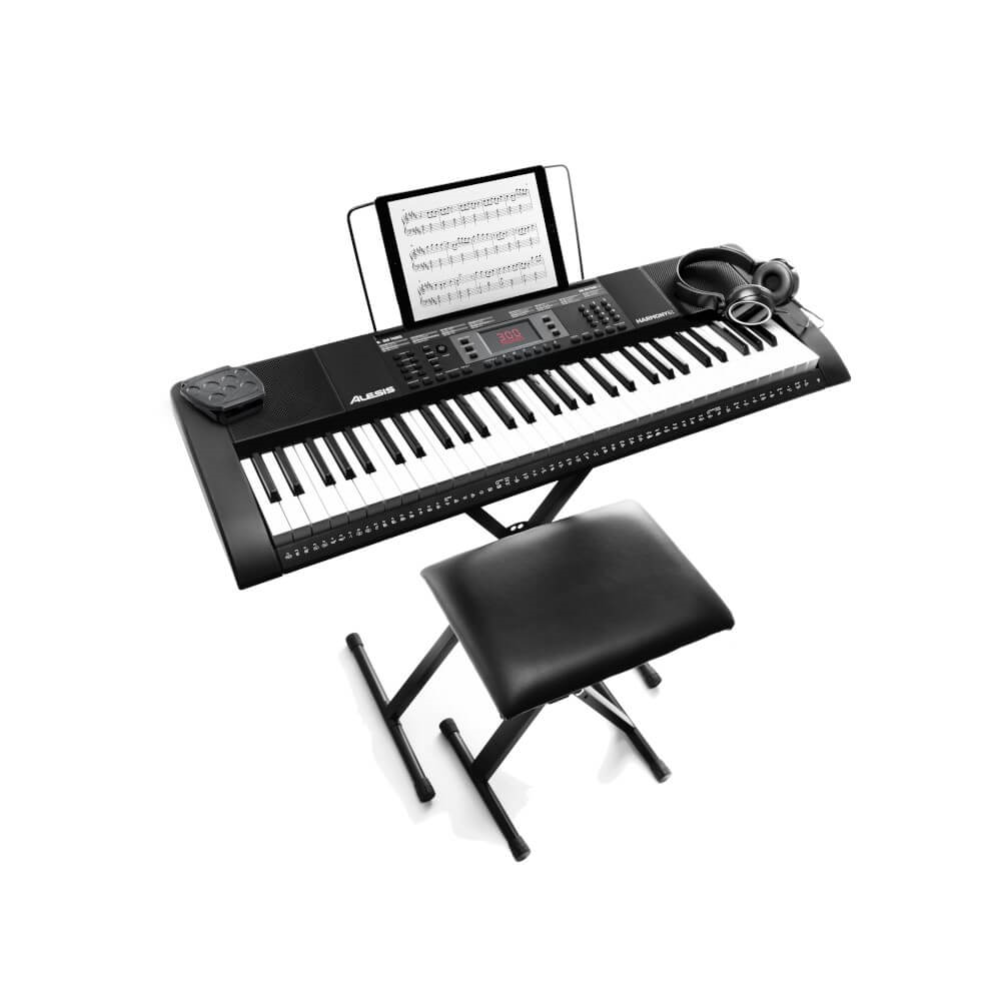 Alesis HARMONY 61 MK3 61-Key Portable Keyboard with Built-In Speakers