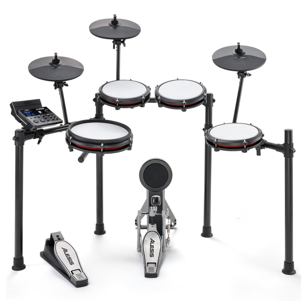 Alesis Nitro Max 8pc Electronic Drum Kit with Mesh Heads and Bluetooth