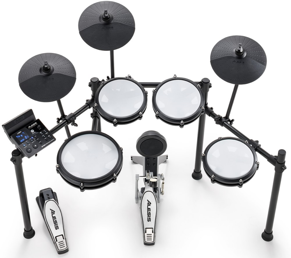 Alesis Nitro Max 8pc Electronic Drum Kit with Mesh Heads and Bluetooth