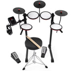 Alesis Turbo Max 7-Pce Electronic Drum Kit w/Mesh Heads & Bluetooth