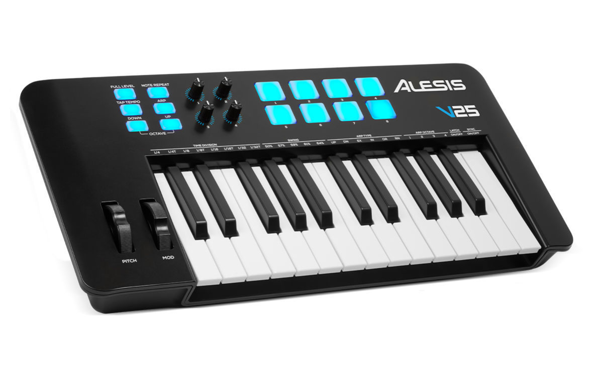 Alesis V25 25-Key USB-MIDI Keyboard & Pad Controller
