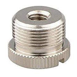 Australasian 3/8 Internal to 5/8 External Mic Thread Adapter -  Knurled collar