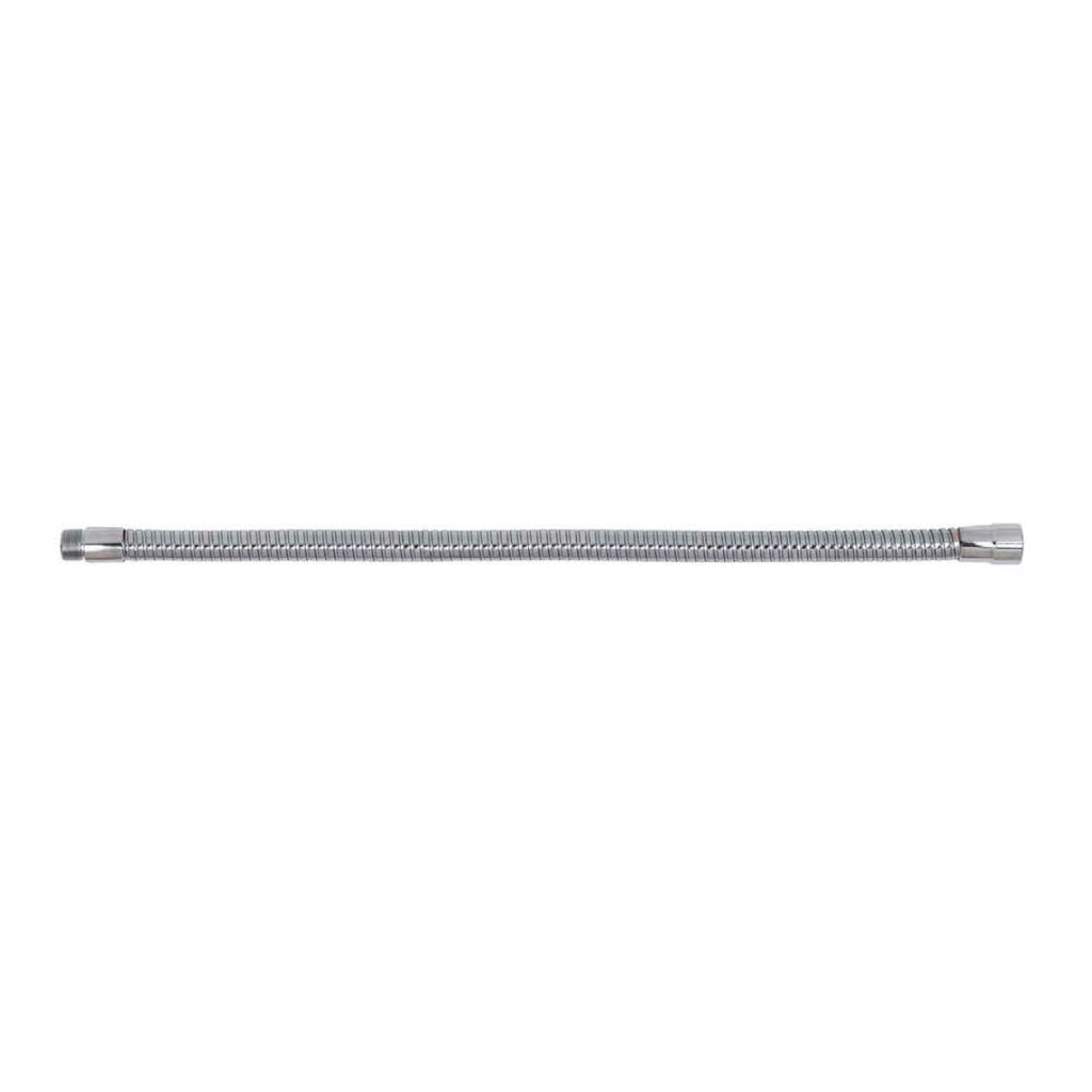 CPK 176 gooseneck mount microphone in chrome, 19 inches long with 5/8 thread for professional audio setup.