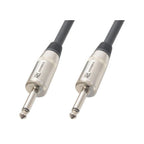 Power Dynamics 177337 5m 1/4" TS to 1/4" TS speaker cable with 2x 1.5mm core, suitable for PA audio connections