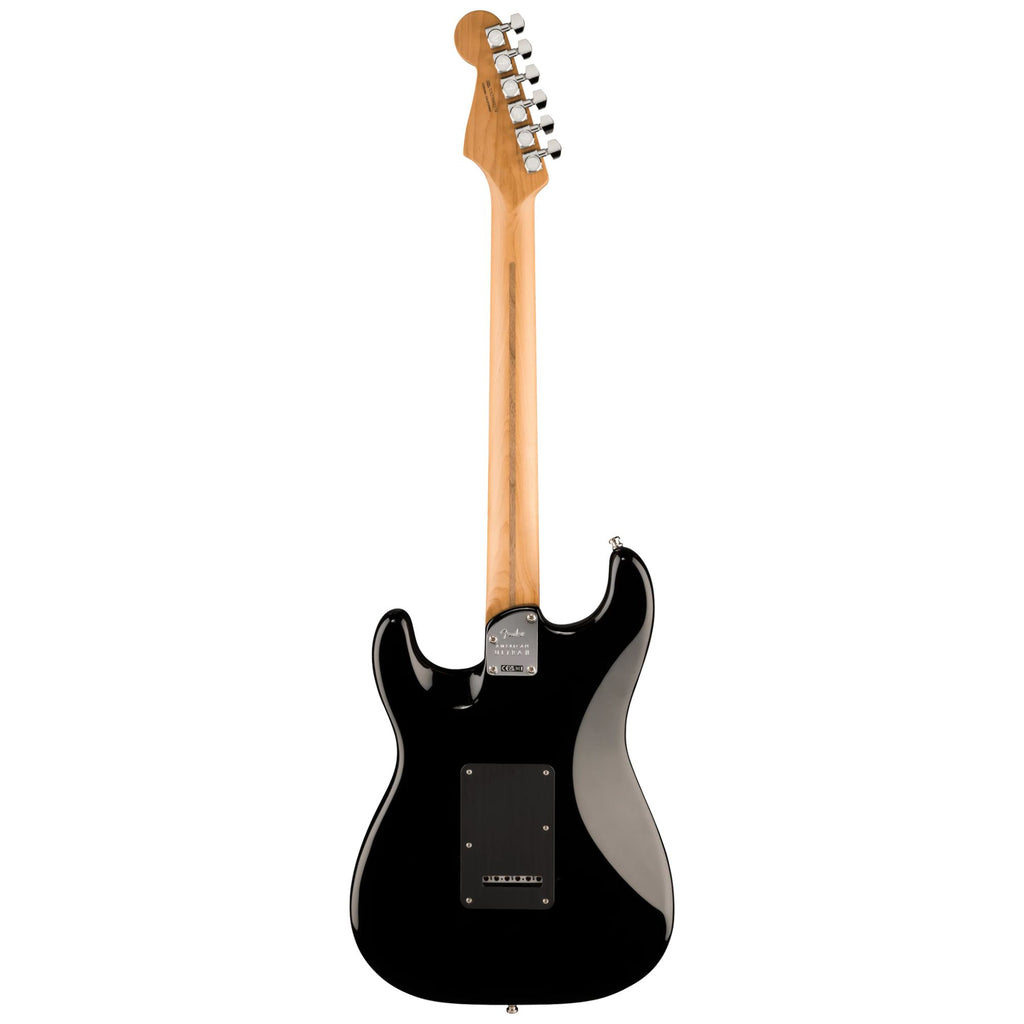 Fender Limited Edition American Ultra II Stratocaster Electric Guitar with Roast Maple Fingerboard in Black
