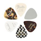Fender 351 Shape Material Medley Medium Picks (6 in a Pack)