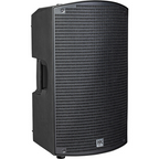 HK Audio Sonar 112 Xi powered 12-inch Bluetooth speaker, showcasing its sleek design and control panel.