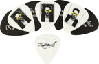 Fender Joe Strummer Medium Guitar Pick, Tim 8, showing a close-up of the pick with Fender branding and design details.