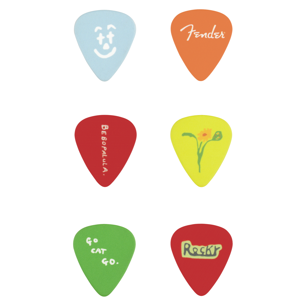 Fender George Harrison Rocky Pick Tin Med