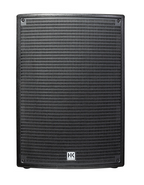 HK Audio Sonar 115 SUB D powered subwoofer with black enclosure and control panel, designed for professional audio setups.