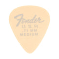 Fender Dura Tone 351 Shape .71 Olympic White 12 Pack