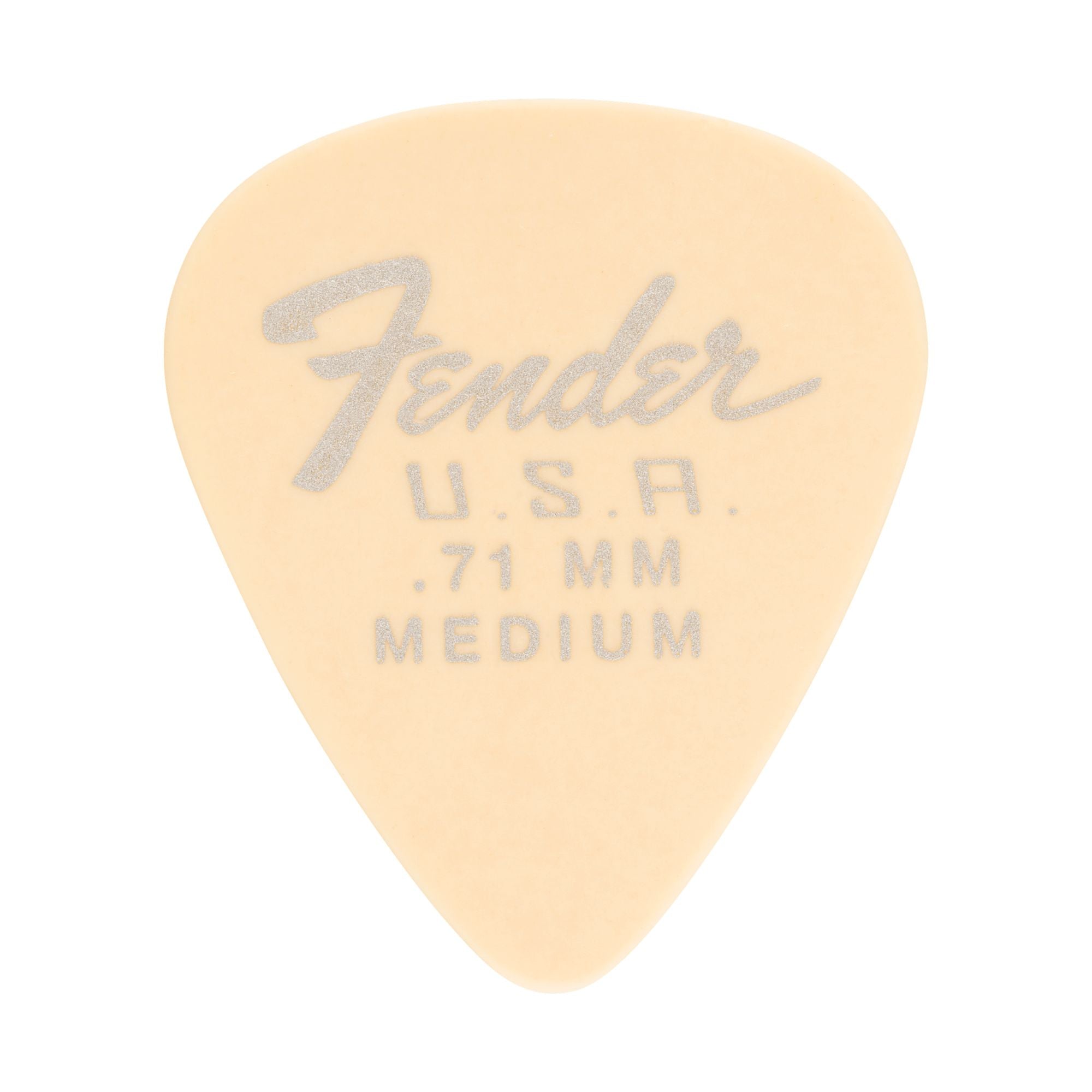 Fender Dura Tone 351 Shape .71 Olympic White 12 Pack