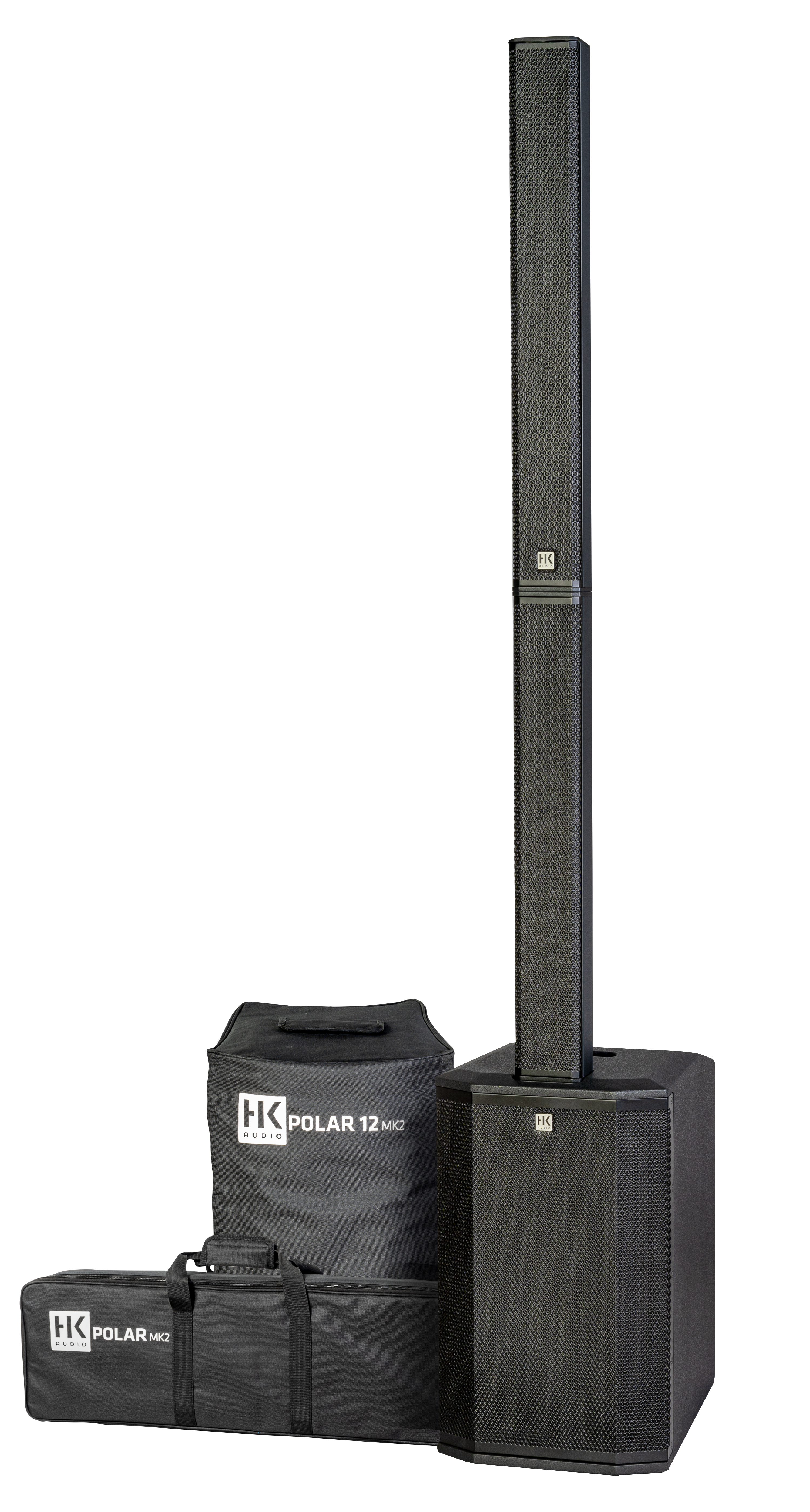 HK Audio Polar 12 MK2 2000w Column PA System - Black