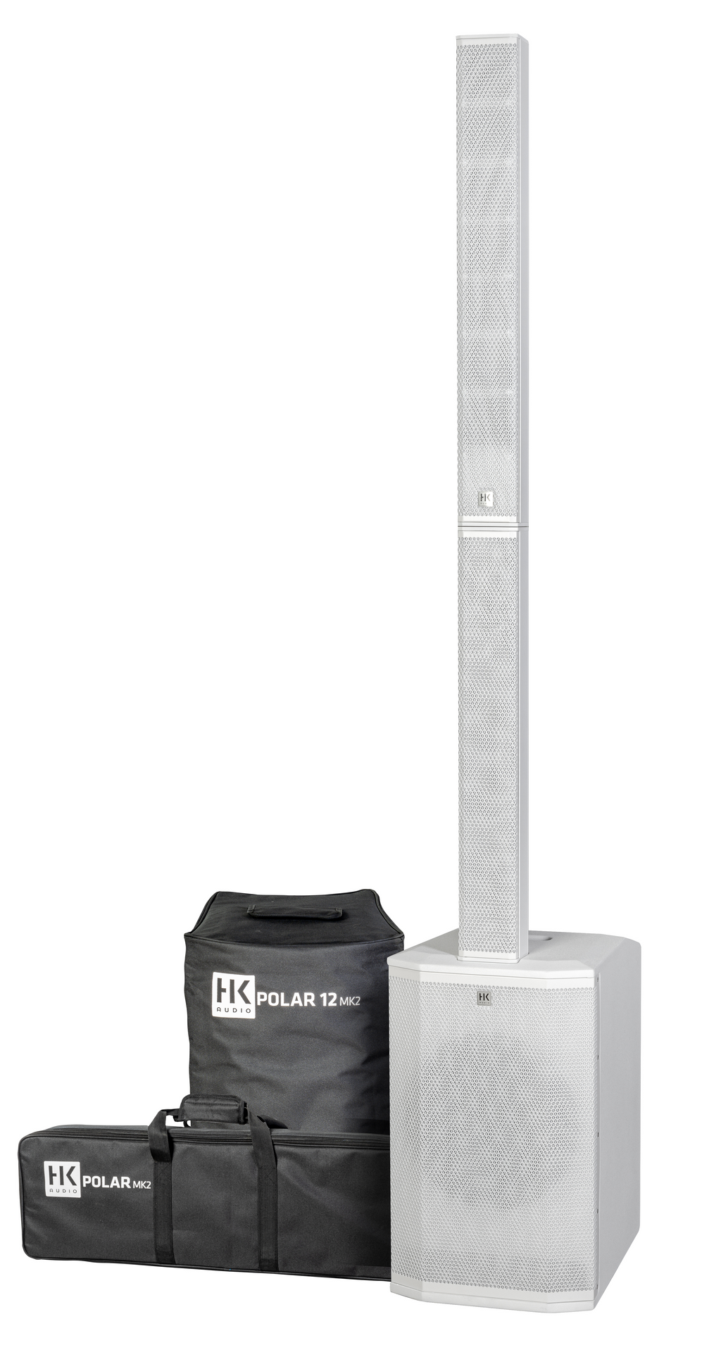 HK Audio Polar 12 MK2 2000w Column PA System - White