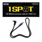 1Spot 26 inch DC Cable RA to Straight
