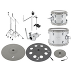 EFNOTE PRO 504 Technical 6-piece electronic drum kit with pads, cymbals, and control module for stage performance.