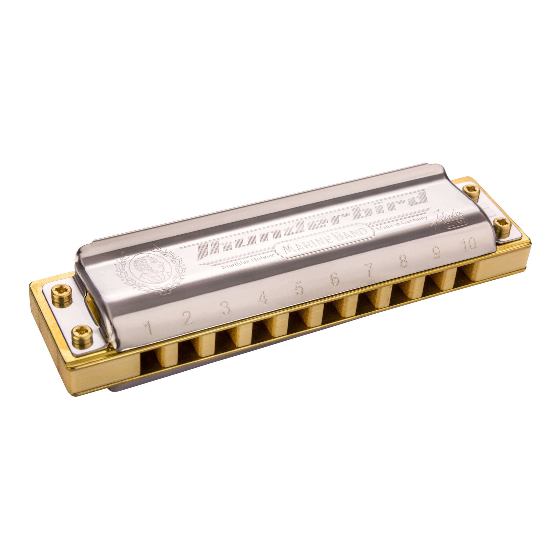 Hohner Marine Band Thunderbird Harmonica - Low F