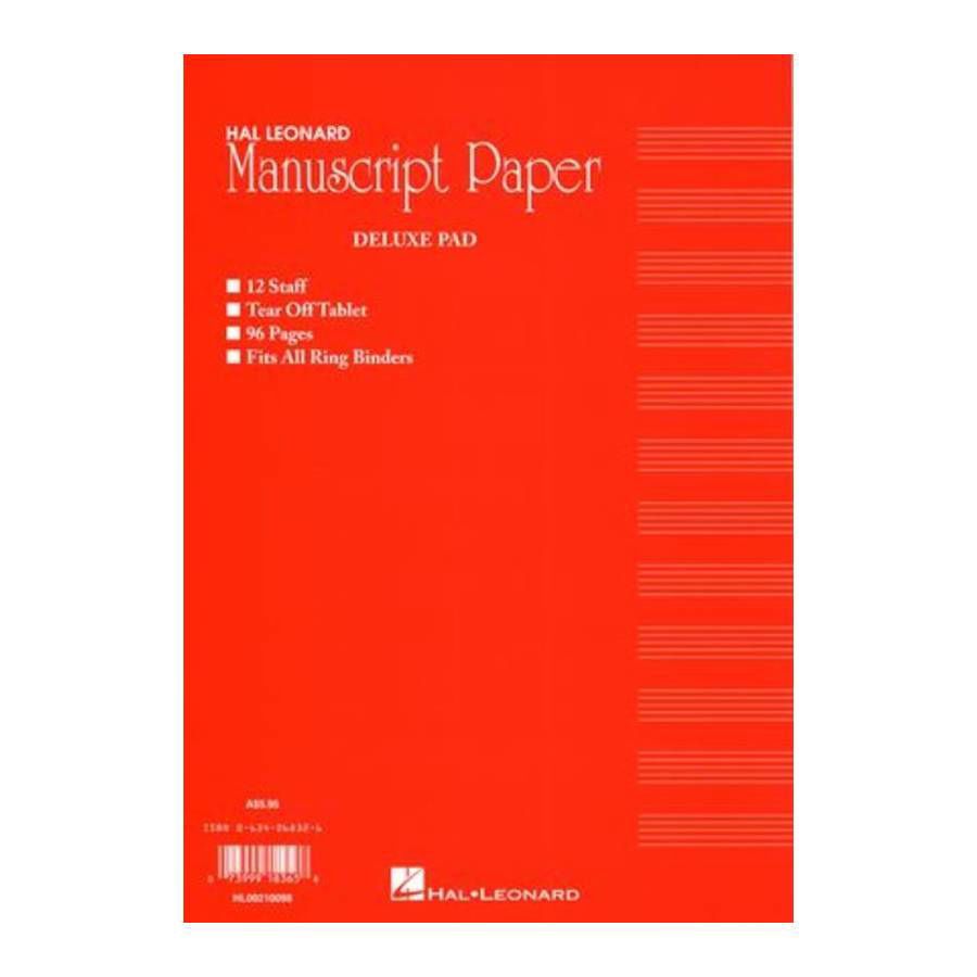 Deluxe Manuscript Pad 96 Page - Red