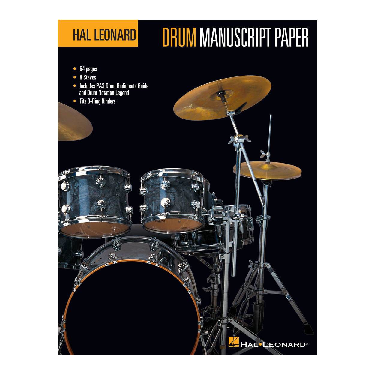 Drum Manuscript Book - 64 Pages