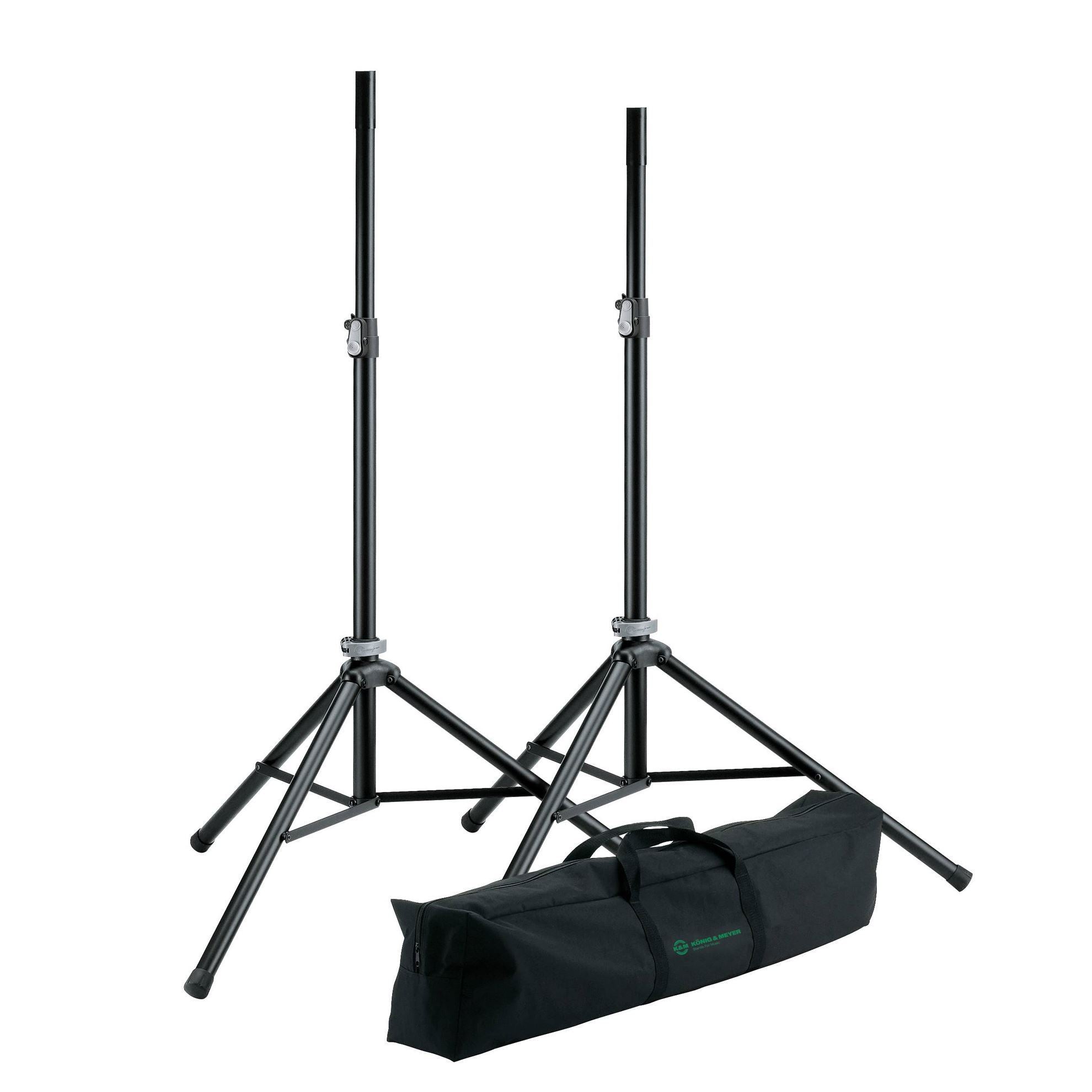 K&M 21449 Speaker Stand Package plus Bag