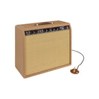 Fender '62 Deluxe Guitar Amplifier 240V AU, vintage-style electric guitar amplifier with control knobs and speaker grille.