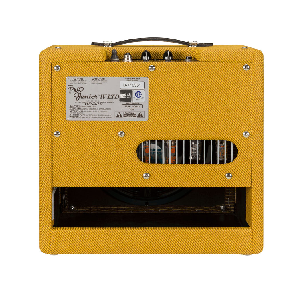 Fender Pro Junior IV 15W 1x10" Tube Combo Amplifier - Lacquered Tweed
