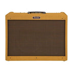 Fender Blues Deluxe Reissue guitar amplifier with control knobs and speaker grille, designed for electric guitars.
