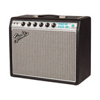 Fender 68 Custom Princeton Reverb guitar combo amplifier with control knobs and vintage design for musical performance
