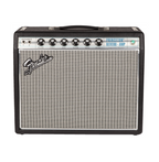 Fender 68 Custom Princeton Reverb guitar combo amplifier with control knobs and vintage-style design, ideal for electric guitar sound.